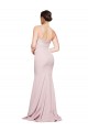 Usine Fourreau Sans bretelle Balayage train Crêpe Stretch Longue Formelles Robes demoiselle d'honneur / Robes de soirée / Robes de bal