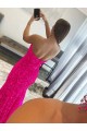 Usine Fourreau Sans bretelle Balayage train Paillettes Velours Longue Robes de bal