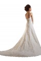 Usine Ivoire & Champagne Trapèze Tulle Dentelle Robes de mariée