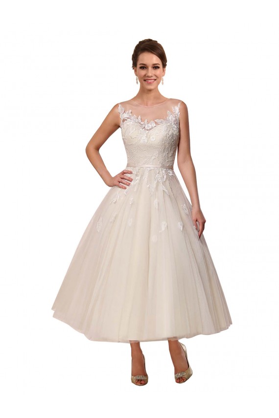 Usine Ivoire Princesse Illusion Tulle Dentelle Robes de mariée