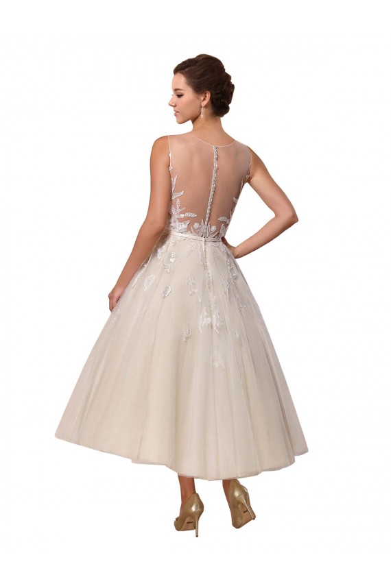 Usine Ivoire Princesse Illusion Tulle Dentelle Robes de mariée
