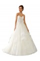 Usine Ivoire Princesse Satiné Tulle Dentelle Robes de mariée