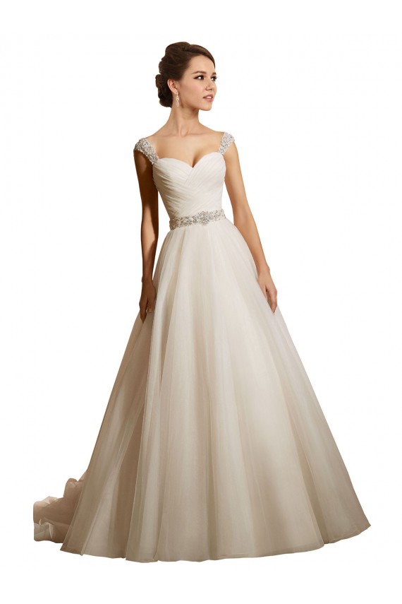 Usine Ivoire Princesse Tulle Robes de mariée