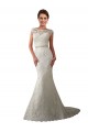 Usine Ivoire Sirène Illusion Tulle Dentelle Robes de mariée