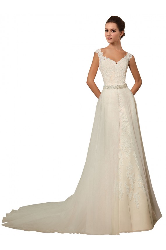 Usine Ivoire Sirène Tulle Dentelle Robes de mariée