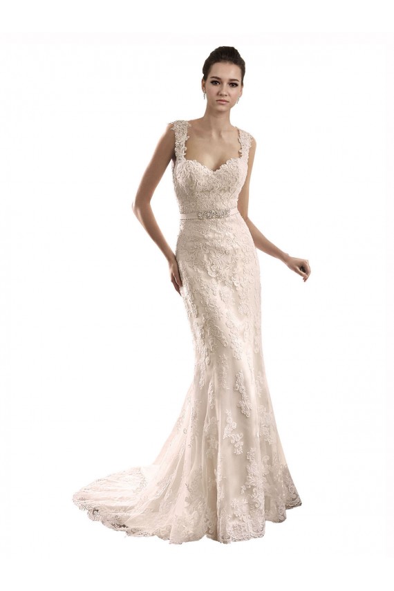 Usine Ivoire Sirène Tulle Dentelle Robes de mariée