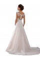 Usine Ivoire Trapèze Scoop Tulle Robes de mariée