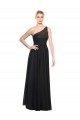Usine Noir Trapèze Tulle Longue Robes demoiselle d'honneur
