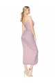 Usine Primevère Sirène Bretelles spaghetti Mousseline Courte Asymétrique Robes demoiselle d'honneur / Robes de bal / Robes de cocktail